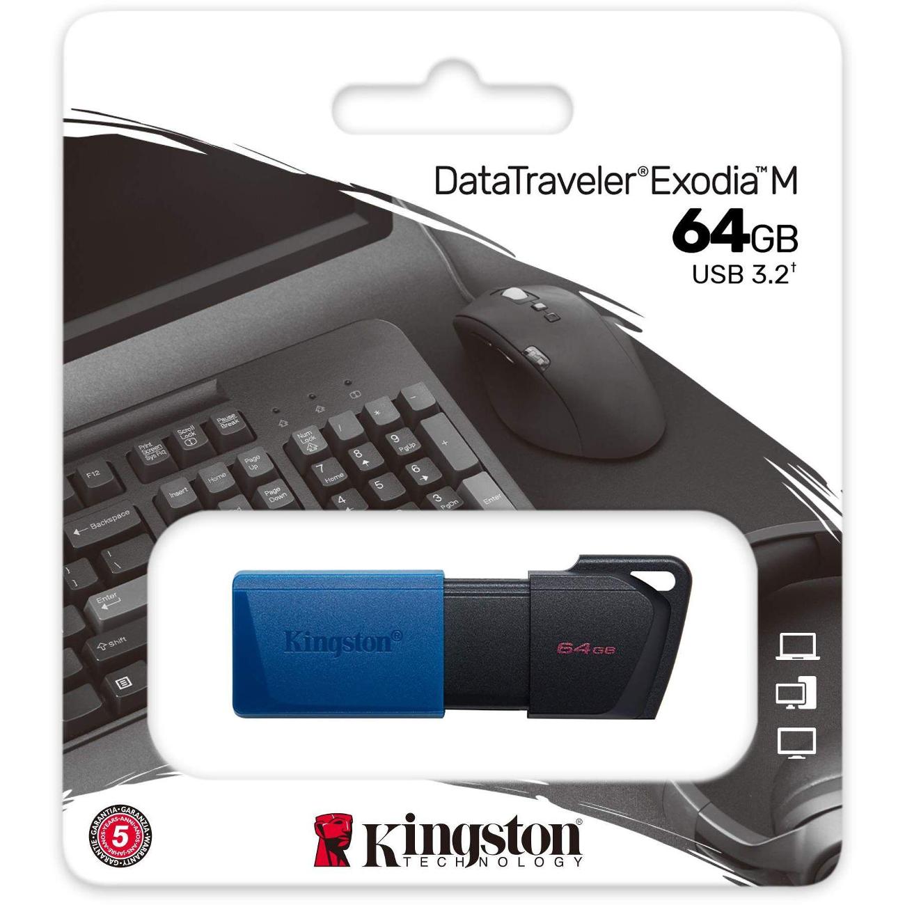 Флэш диск USB Kingston Exodia M DTXM/64GB