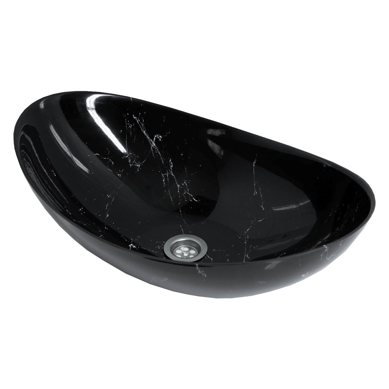 Раковина (умывальник) Stella Polar Орион, черный мрамор