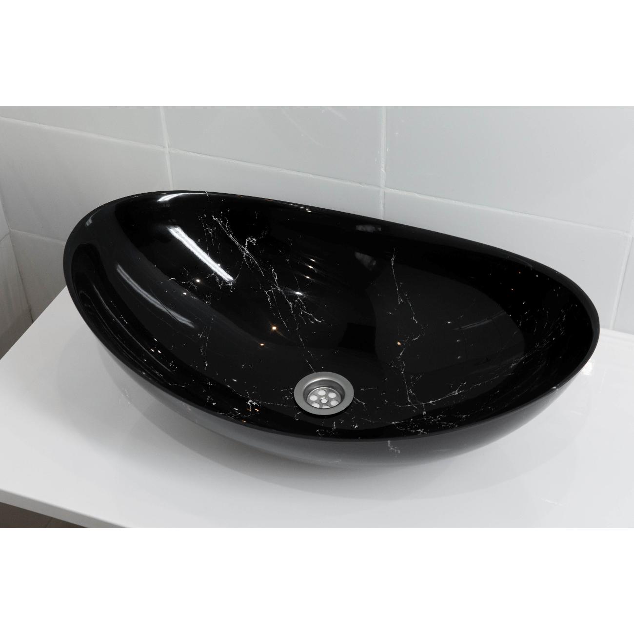 Раковина (умывальник) Stella Polar Орион, черный мрамор
