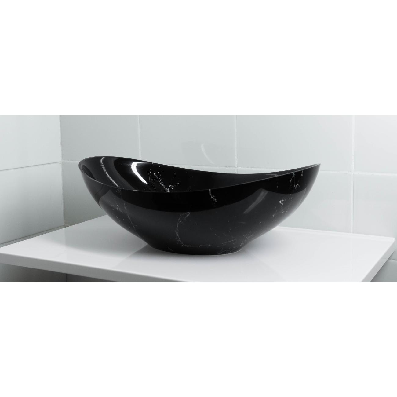 Раковина (умывальник) Stella Polar Орион, черный мрамор