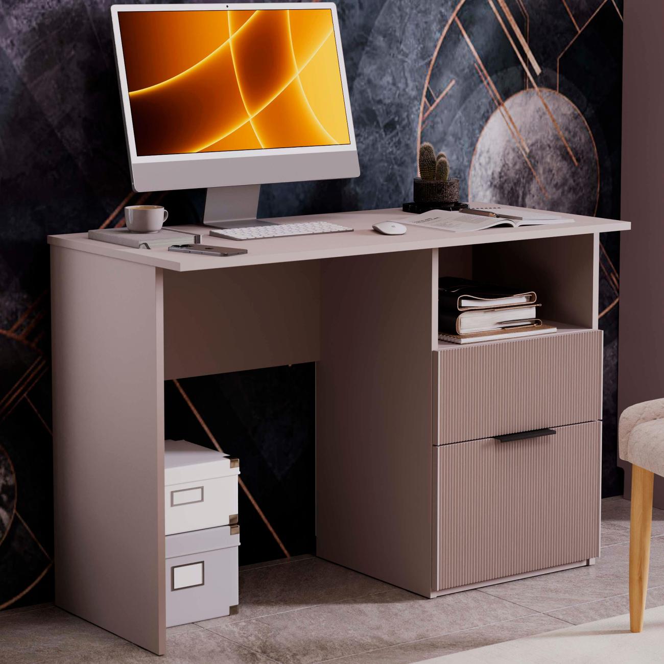 Стол компьютерный Трия Ремикс латте 263018