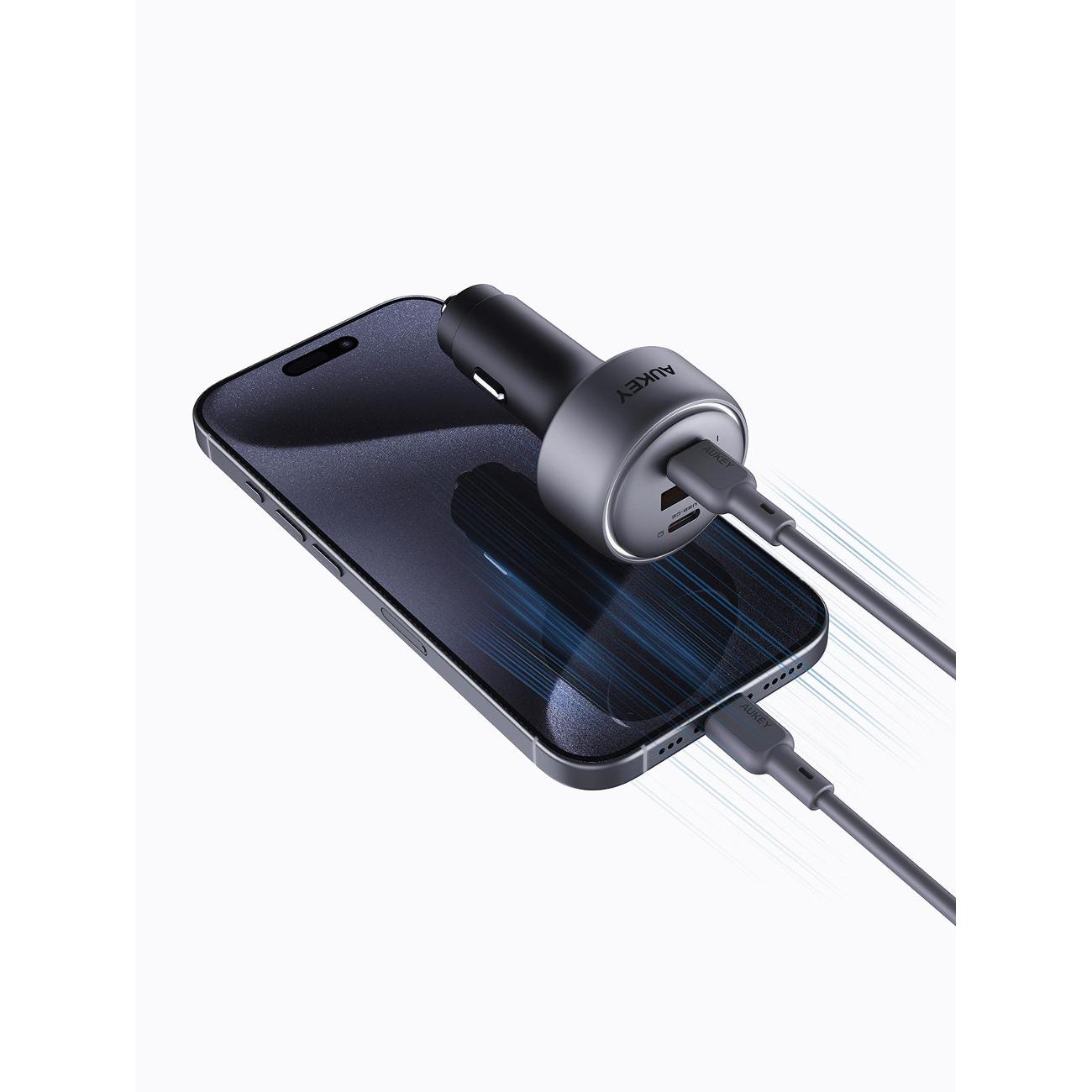 Автомобильное зарядное устройство Aukey CC-P1