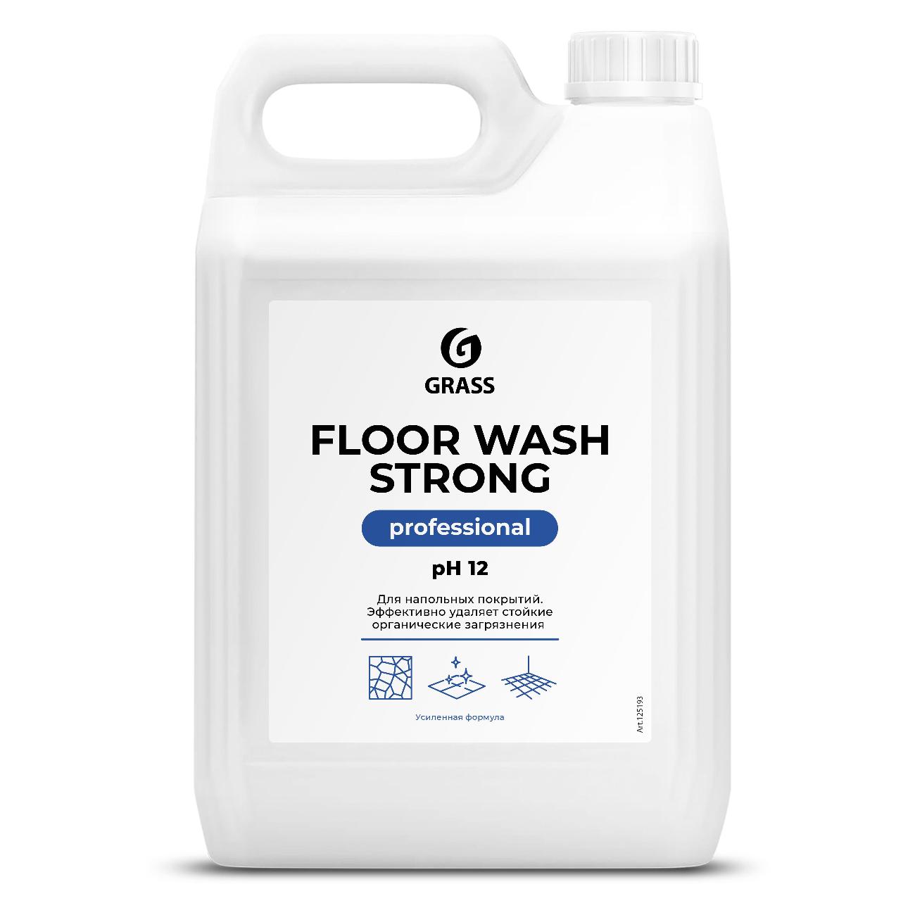 Средство для мытья пола Grass Floor wash strong, 5.6 л