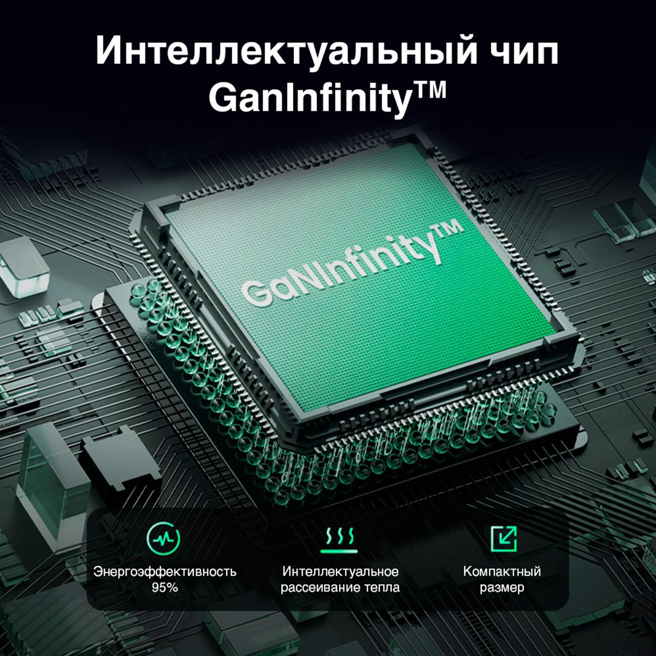 Сетевое зарядное устройство uGreen X553 серое