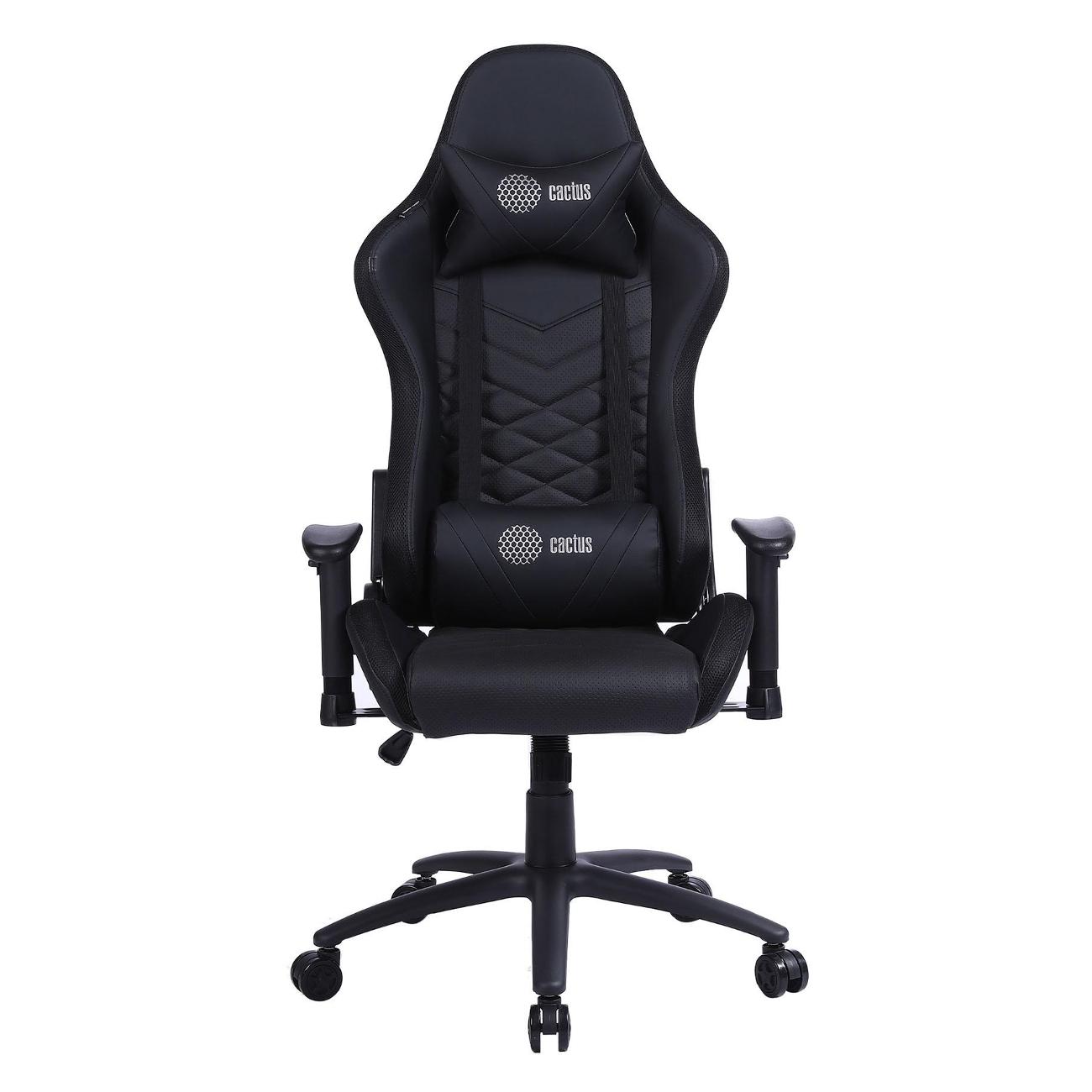 Кресло компьютерное игровое Cactus CS-CHR-0099BL