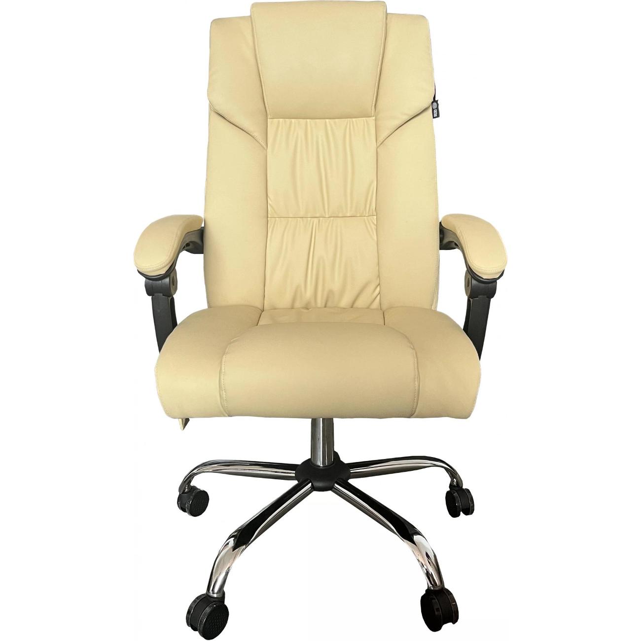 Кресло компьютерное с вибромассажем Cactus CS-CHR-OC04M-WT