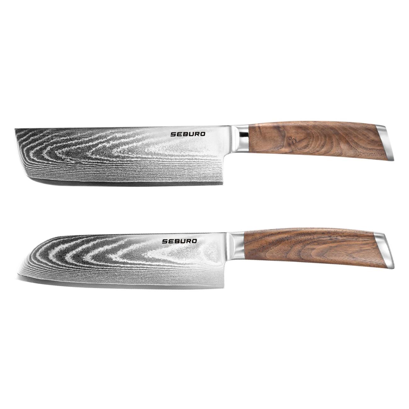 Нож SEBURO HOGANI Damascus, 2 шт.