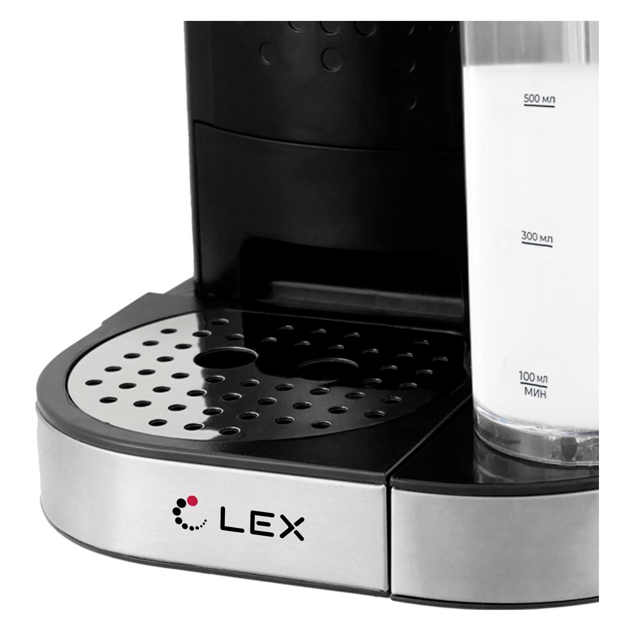 Кофеварка рожкового типа LEX LXCM 3503-1
