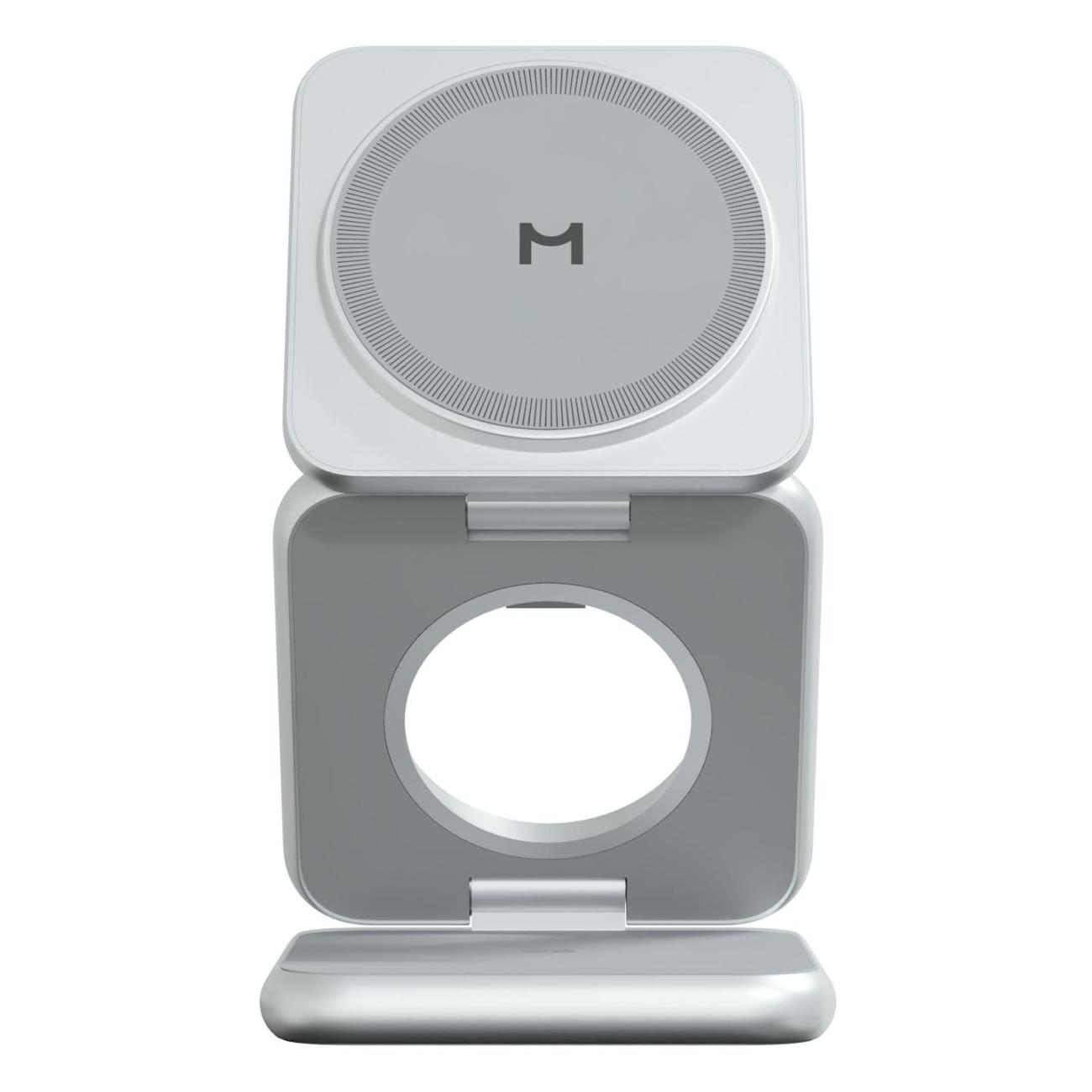 Беспроводное зарядное устройство Magssory WCH043 серебристое