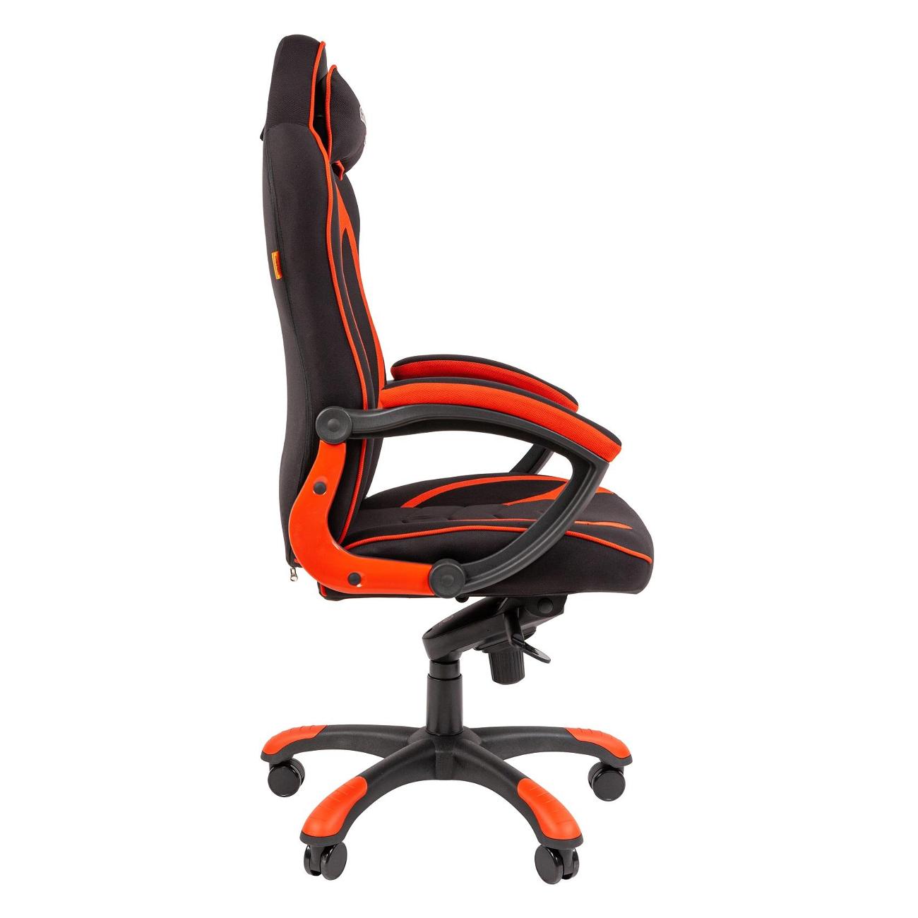 Кресло компьютерное игровое Chairman GAME 28 черный/красный 00-07163866