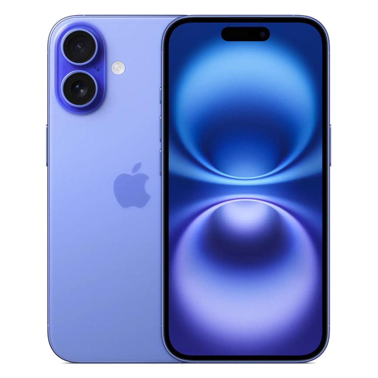 Смартфон Apple iPhone 16 256GB nanoSim/eSim Ultramarine (без RuStore) фото