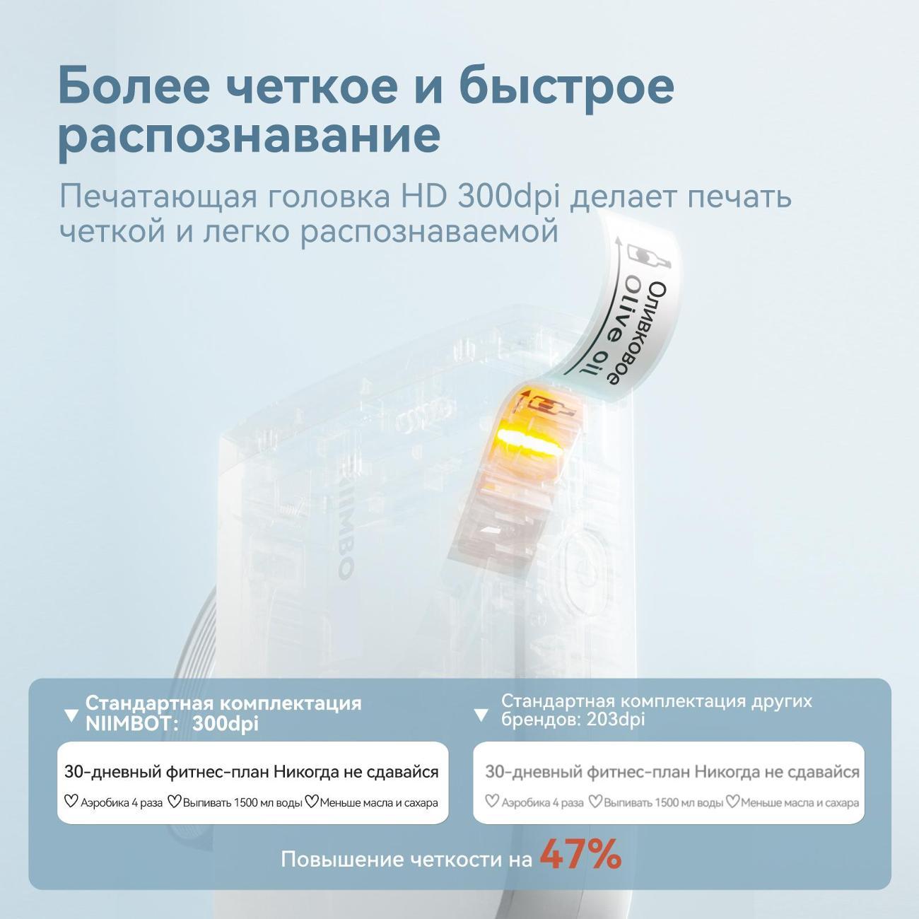 Принтер этикеток NIIMBOT D11_H белый