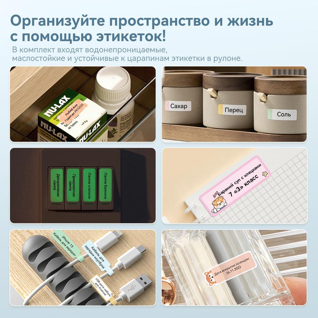 Принтер этикеток NIIMBOT D11_H розовый