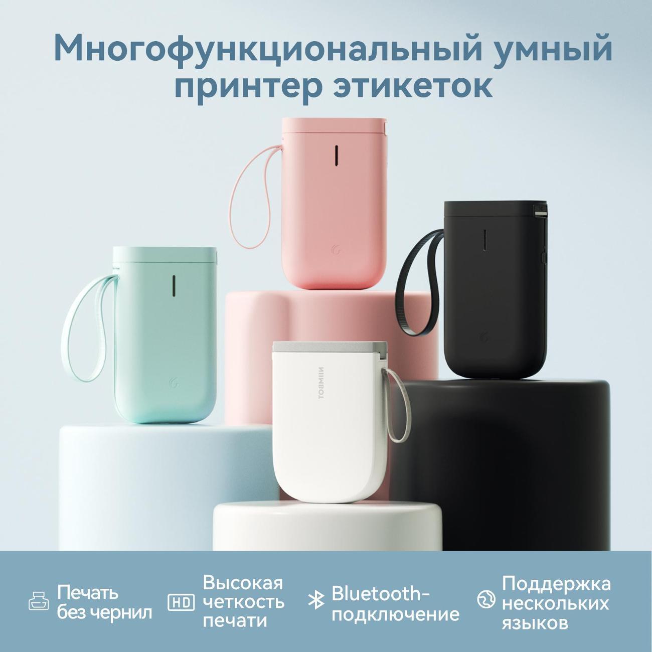 Принтер этикеток NIIMBOT D11_H голубой