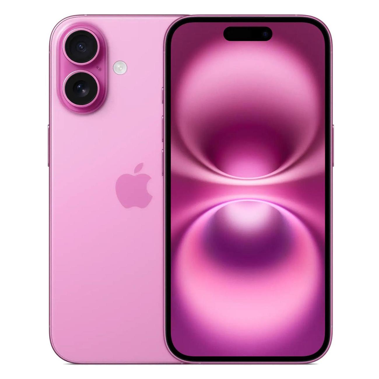 Смартфон Apple iPhone 16 128GB nanoSim/eSim Pink (без RuStore) фото