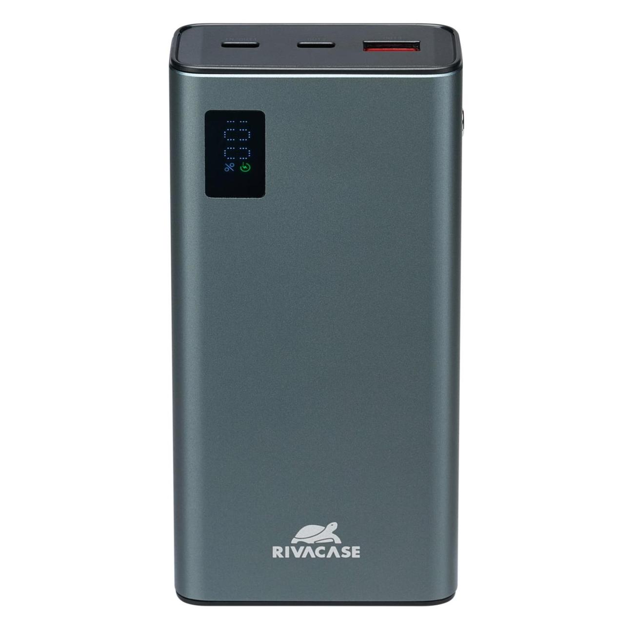 Внешний аккумулятор RIVACASE VA1022 20000 mAh RUS QC/PD металлический фото