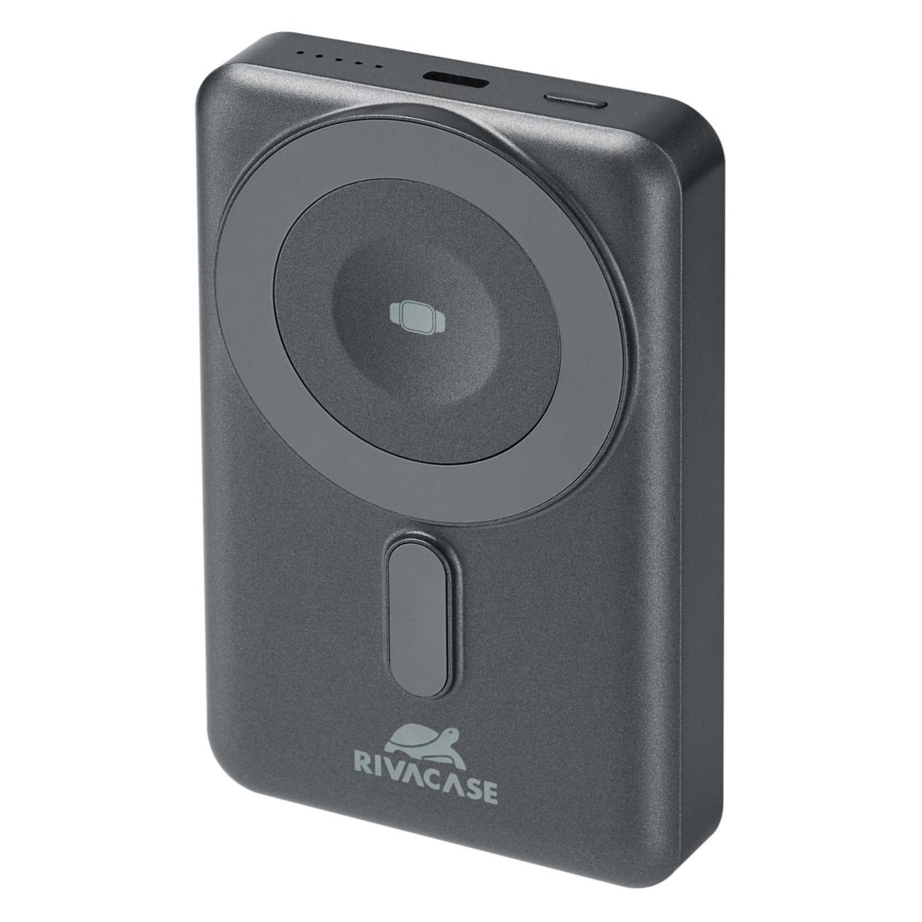 Внешний аккумулятор MagSafe RIVACASE VA2608 10000 мАч 15Вт + QC/PD225Вт + зарядка Apple Watch