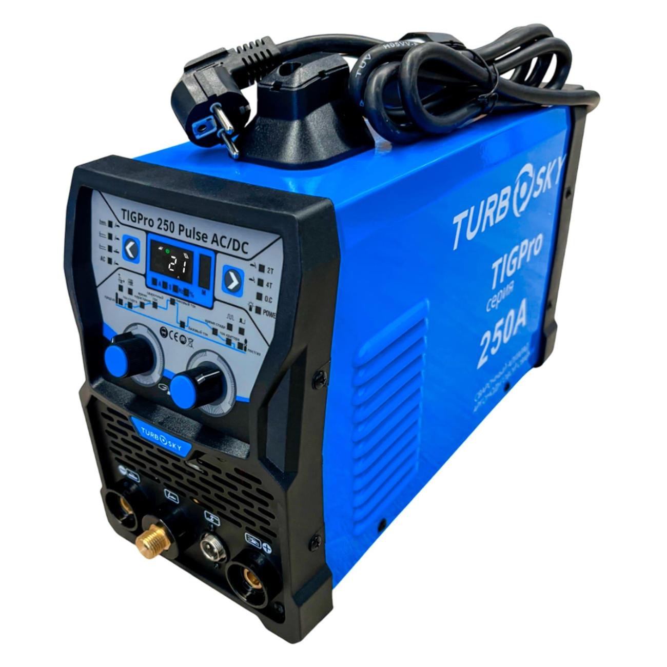 Сварочный аппарат TurboSky TIGPro 250 Pulse AC/DC