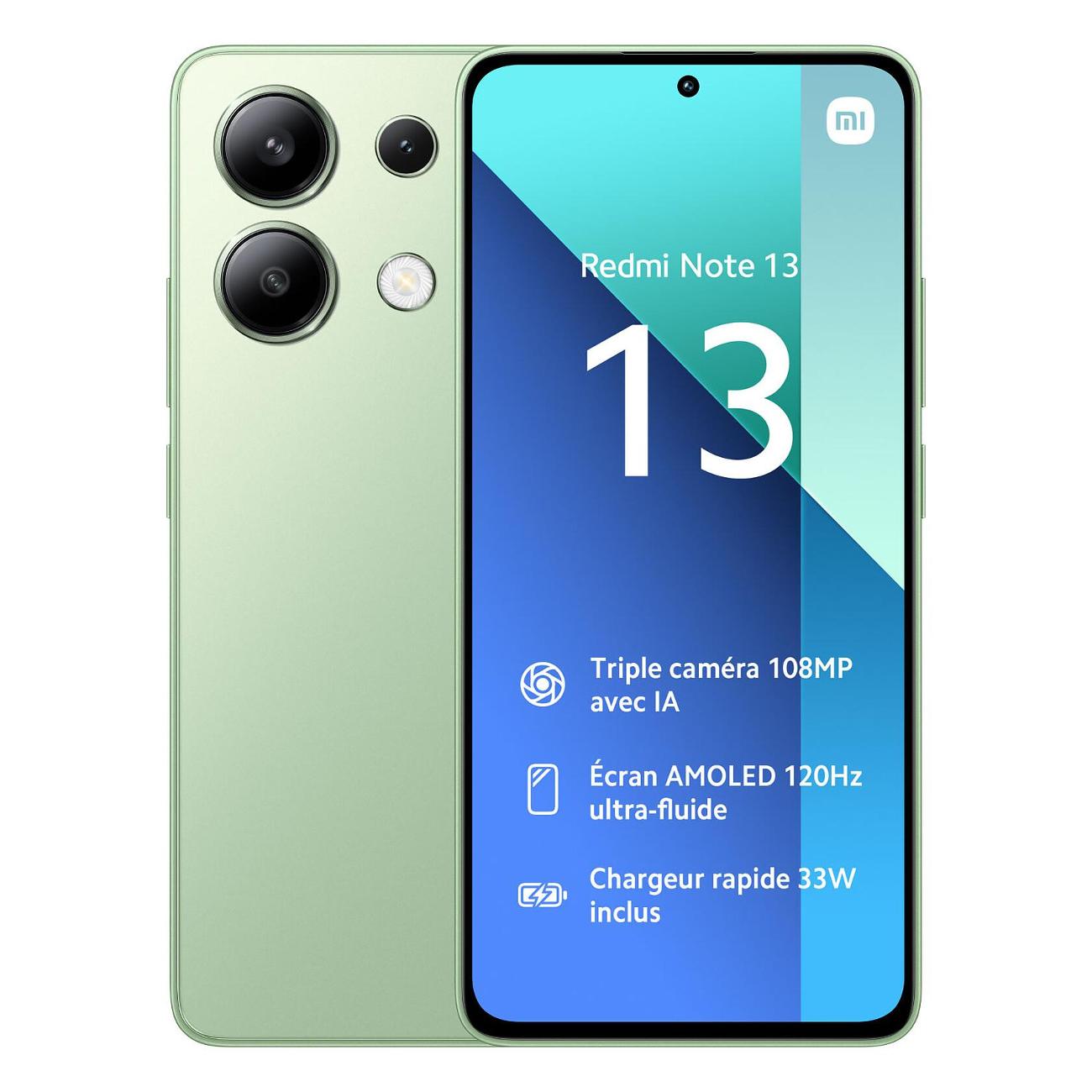 Смартфон Xiaomi Redmi Note 13 8/256GB зеленый