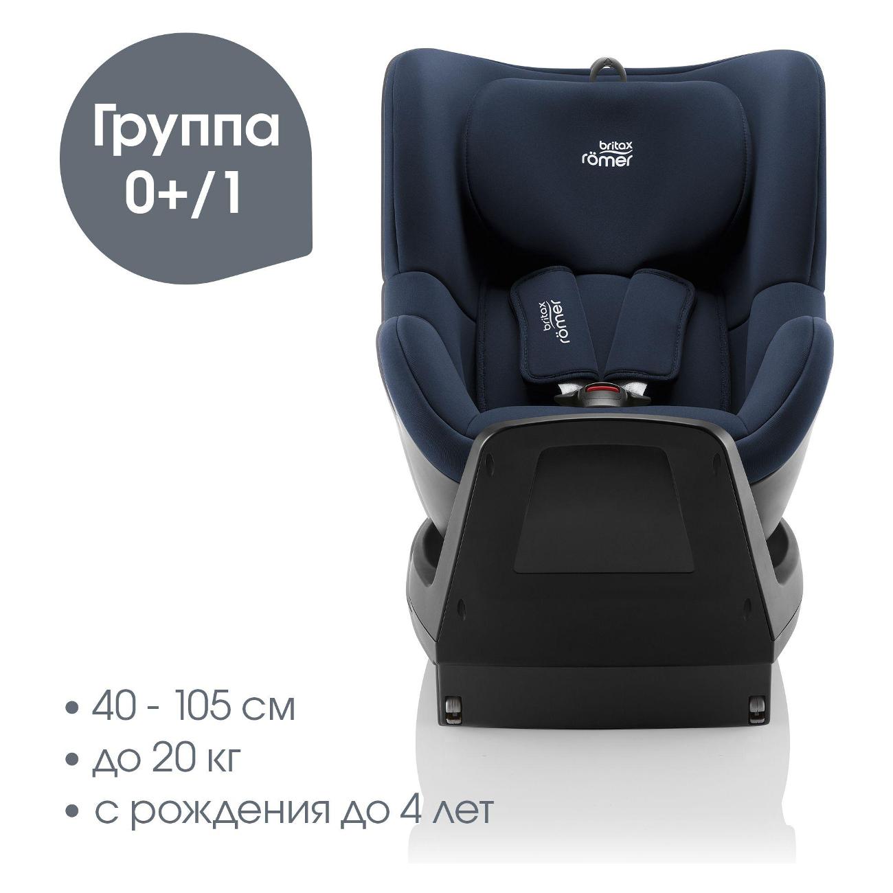 Детское автокресло Britax Roemer DUALFIX PLUS Night синий