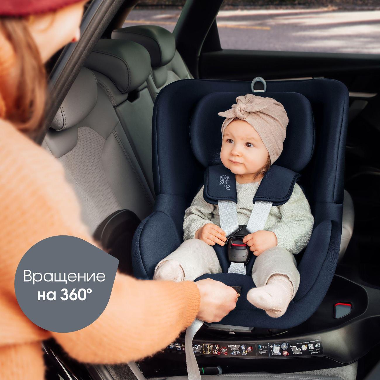 Детское автокресло Britax Roemer DUALFIX PLUS Night синий