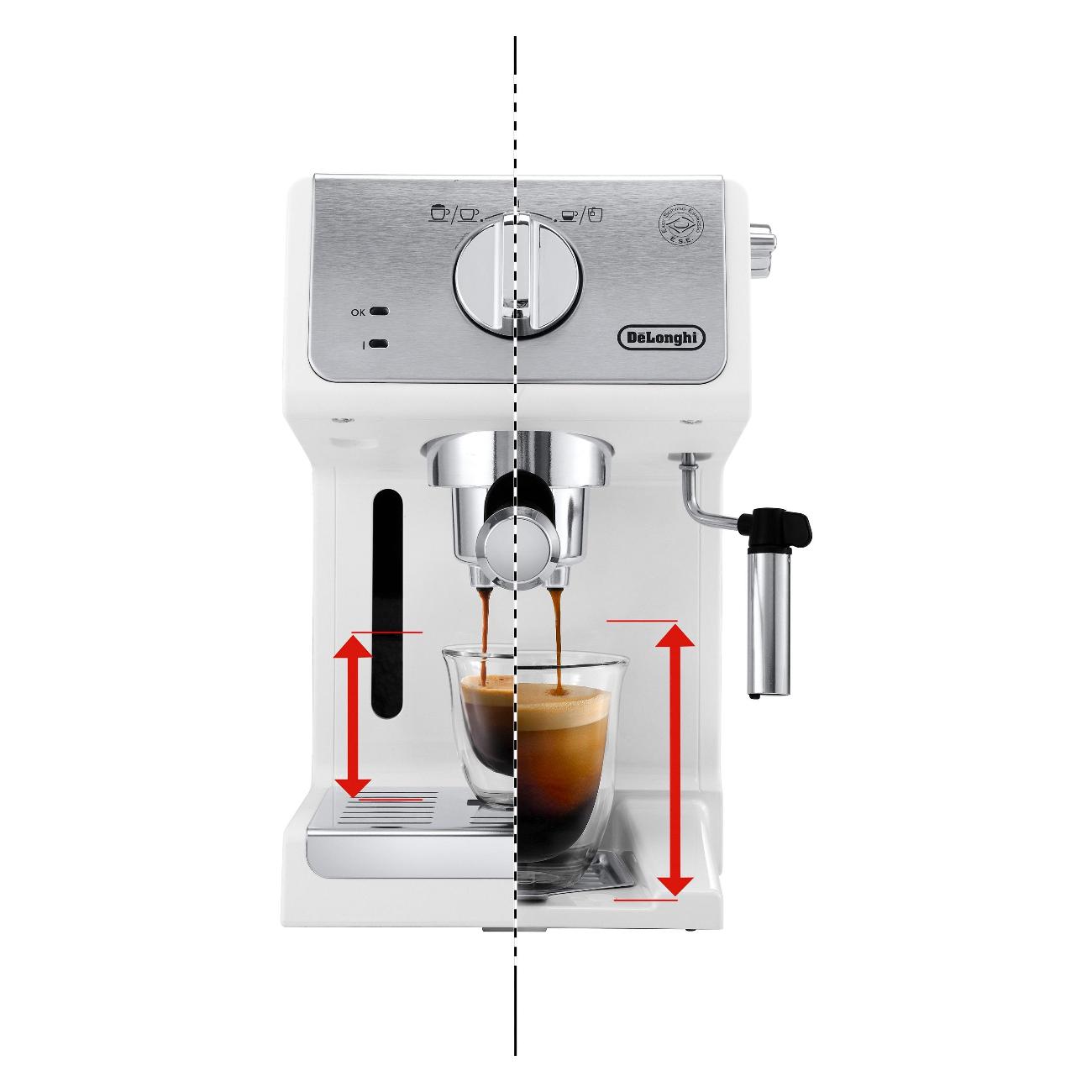 Кофеварка рожкового типа DeLonghi ECP33.21.W