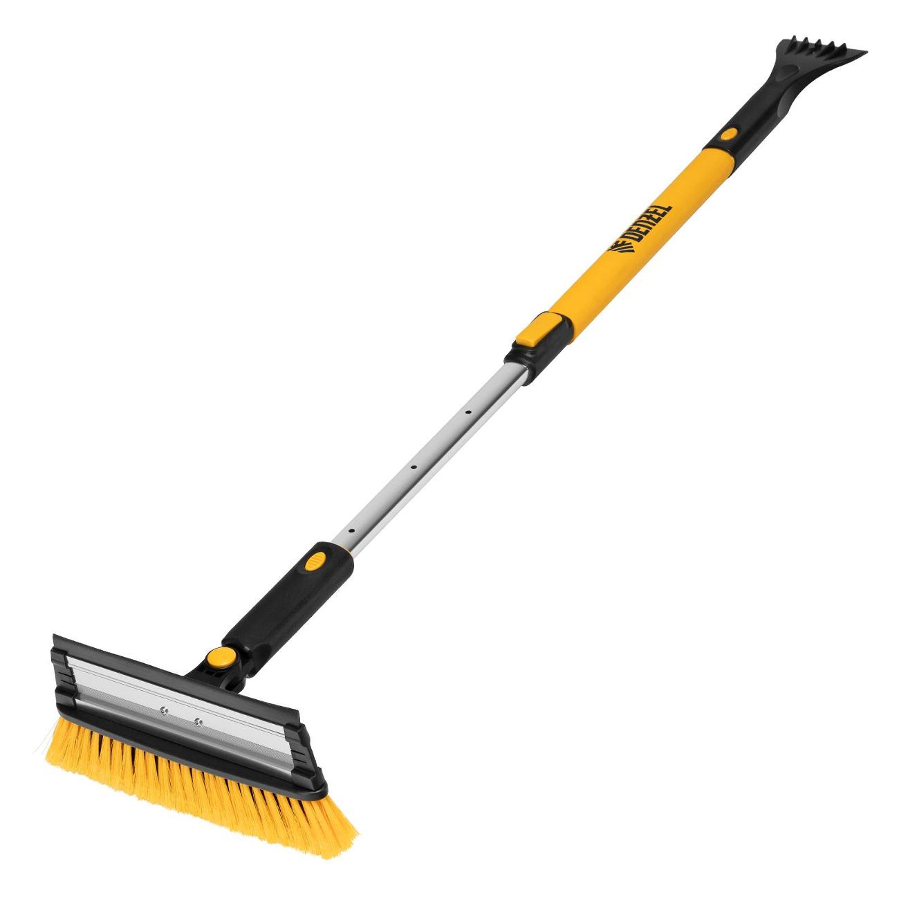 Щетка для машины от снега Denzel 900-1200 мм, скребок (55308)