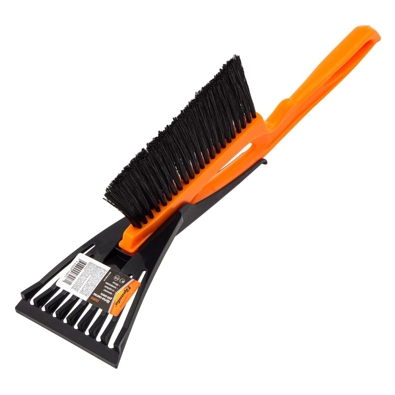 Щетка для машины от снега Sparta 400 мм, скребок (552915)