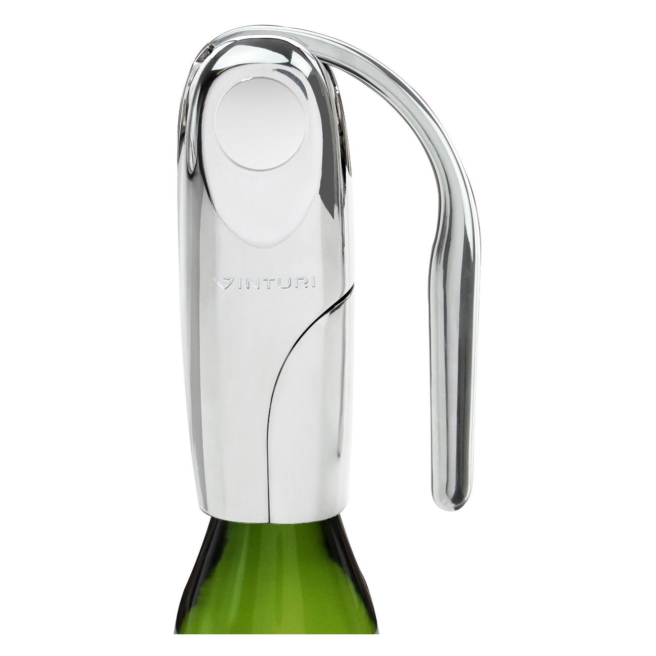 Штопор Vinturi Inc. V9031 рычажный вертикальный со встроенным срезателем фольги
