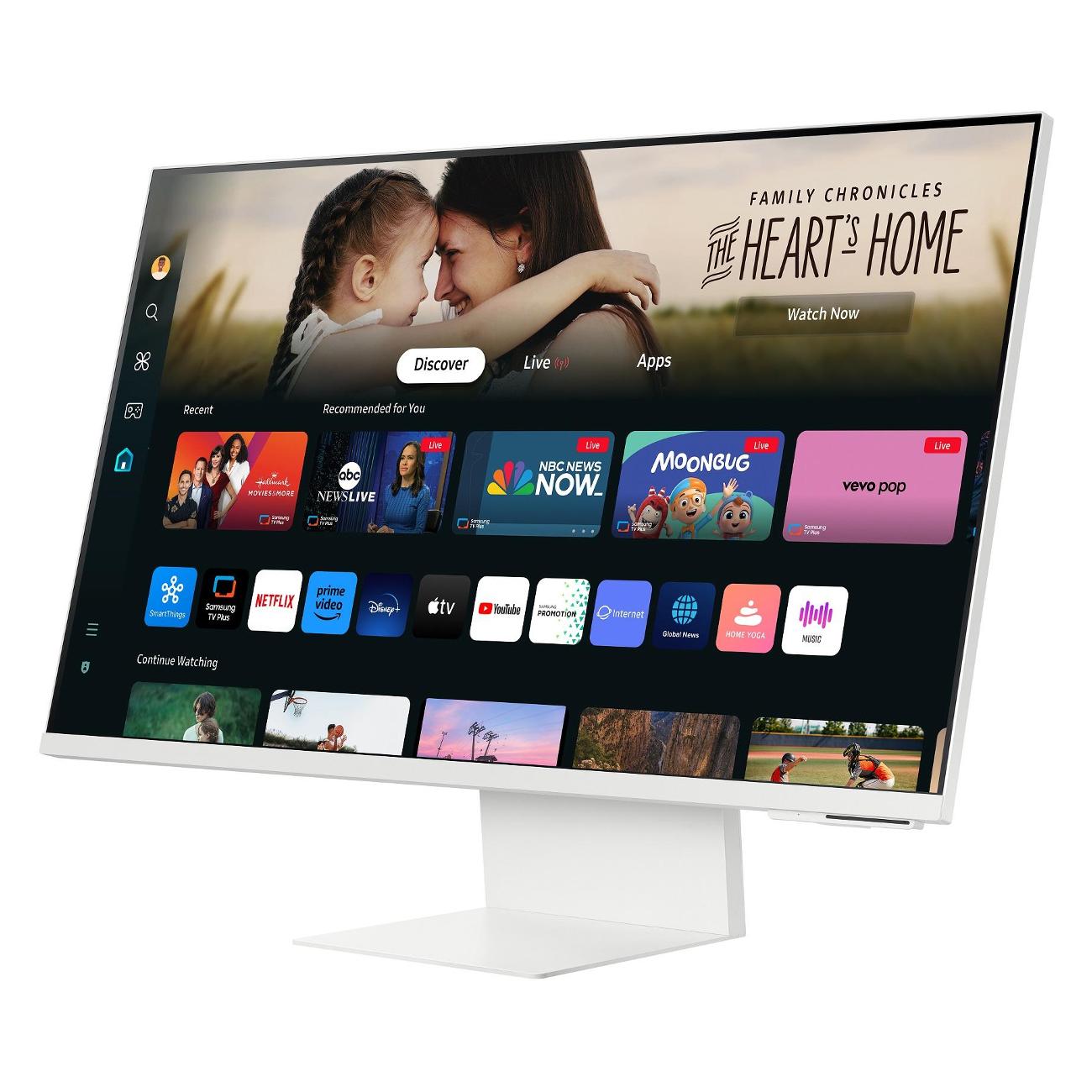 Монитор Samsung Smart M8 M80D S32DM801UI 32"/VA/3840x2160/60Гц/белый