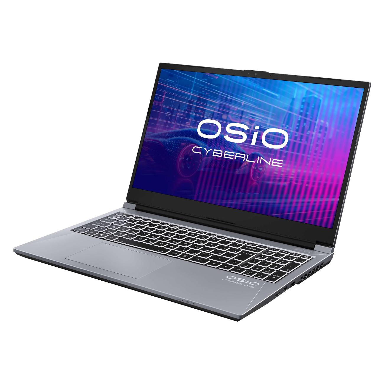 Ноутбук игровой OSiO CyberLine С150i-004/15,6"/i5-12600H/RTX 2050 4Gb/16/512/Titan/No OS