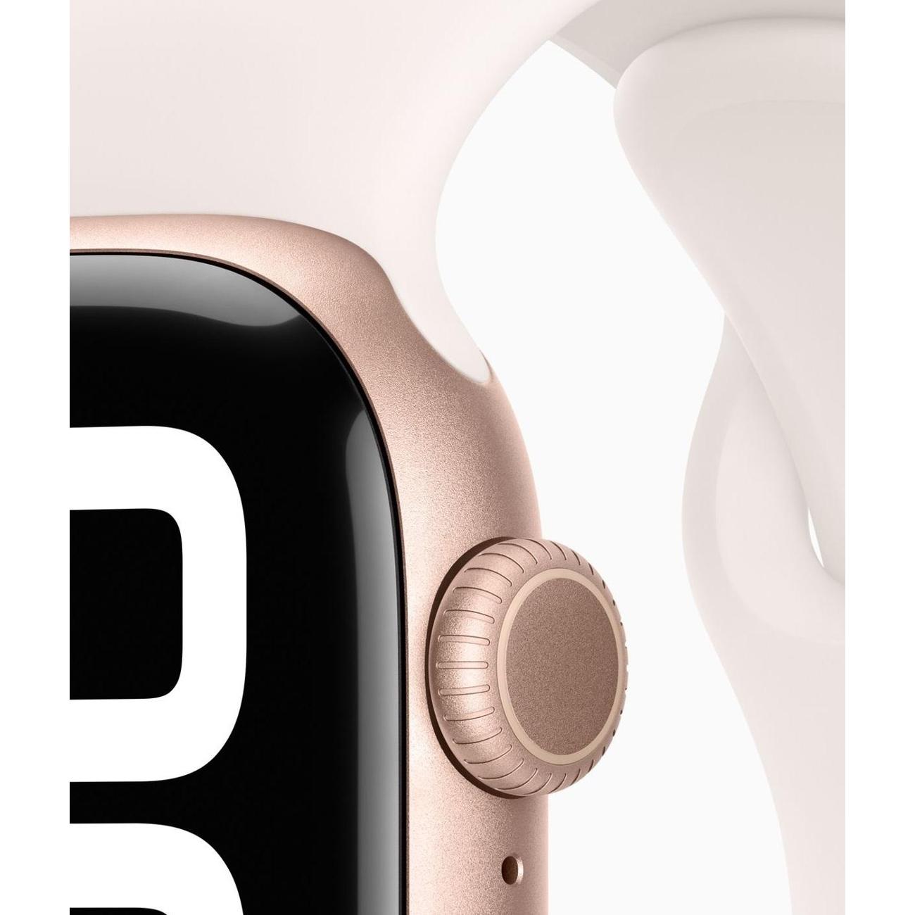 Смарт-часы Apple Watch S10 42mm розовое золото Light Blush SB