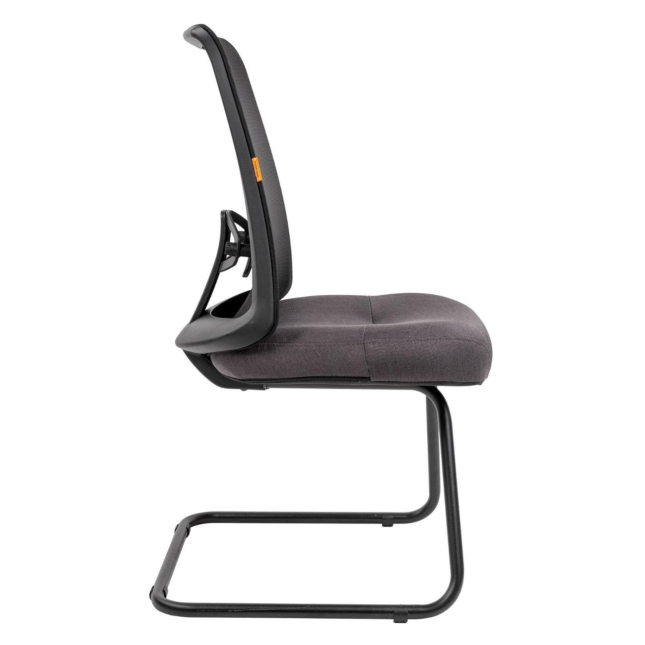 Стул-кресло Chairman 535 V ткань/сетка черный/серый