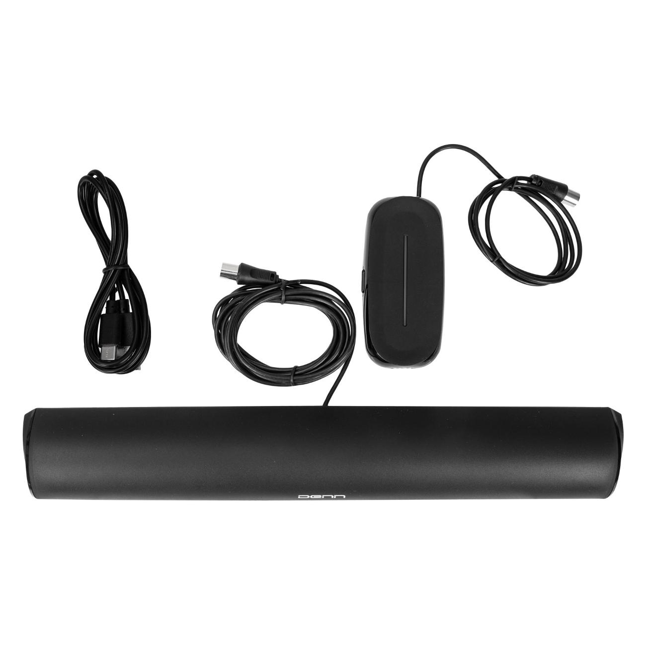 Антенна телевизионная комнатная Denn DAA225U