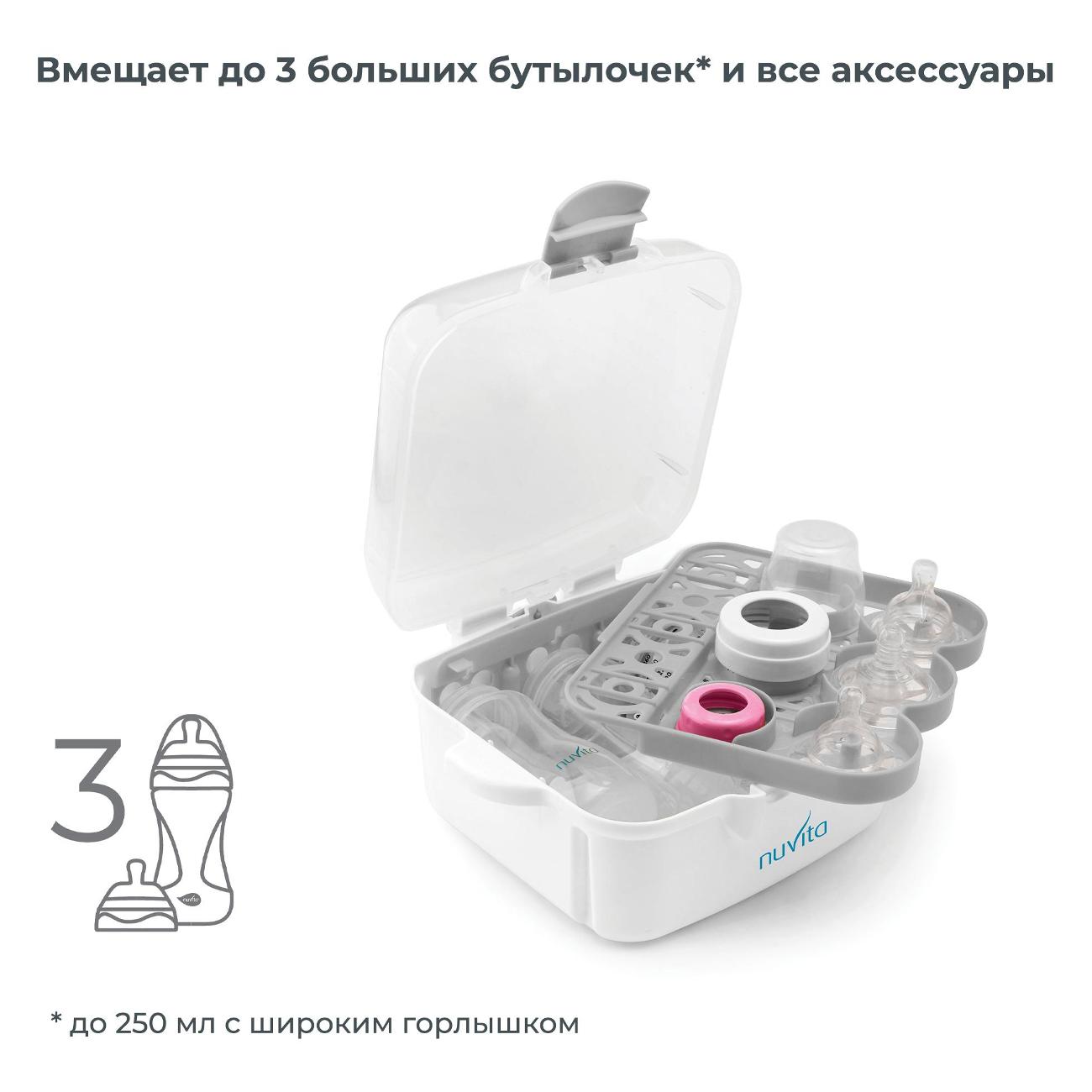 Стерилизатор для бутылочек Nuvita 1085 Stericompact sterilizer