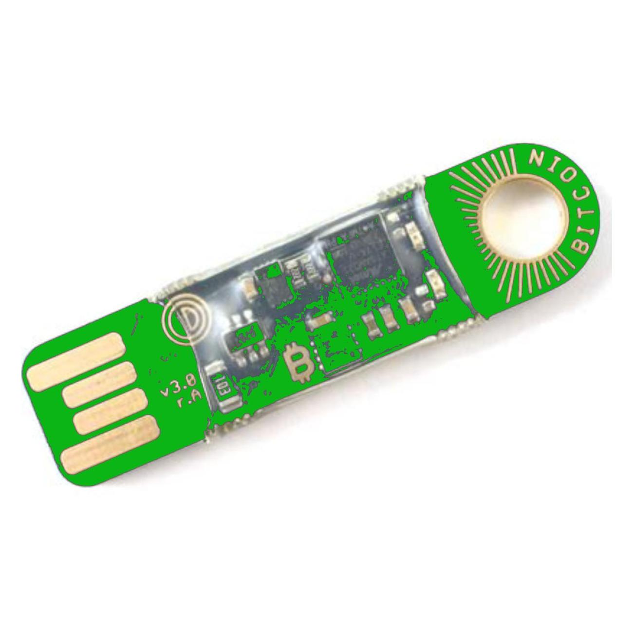 Криптокошелек CoinKite Opendime v4 зеленый