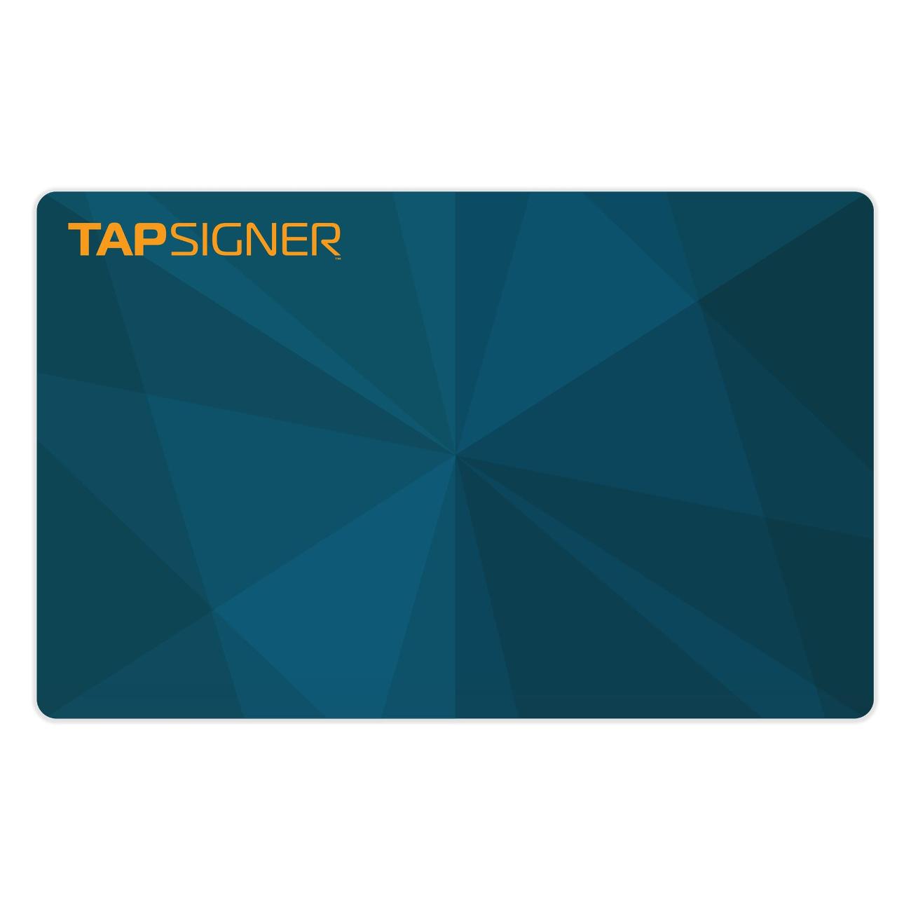 Криптокошелек CoinKite TAPSIGNER Blue Edition