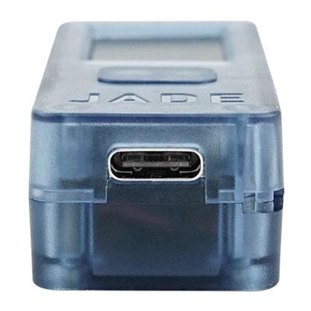 Криптокошелек Jade Transparent синий