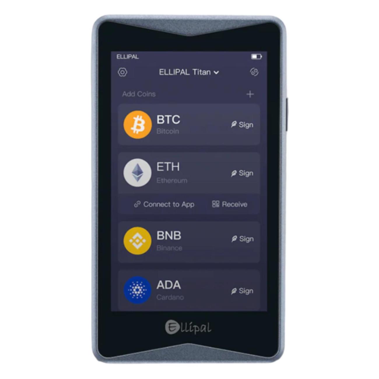 Криптокошелек Ellipal Titan