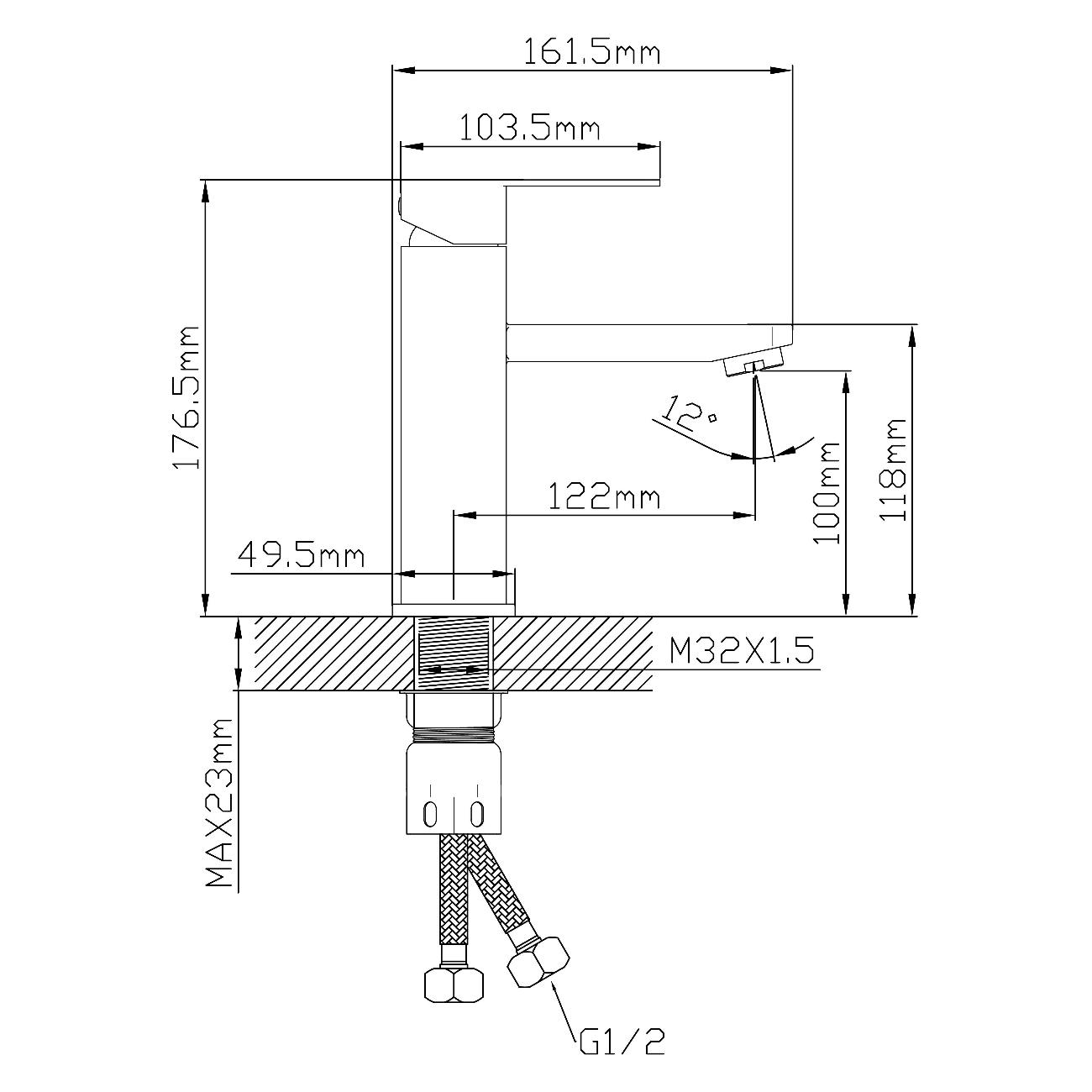Смеситель Oasis SUS3021МG Cha