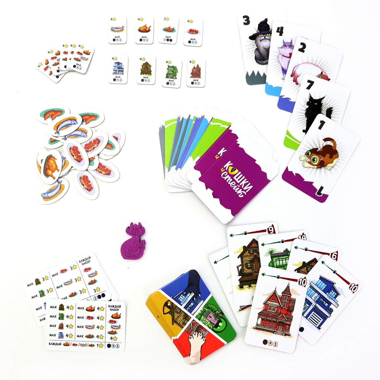 Игра настольная ND Play Кошки и стейк фото