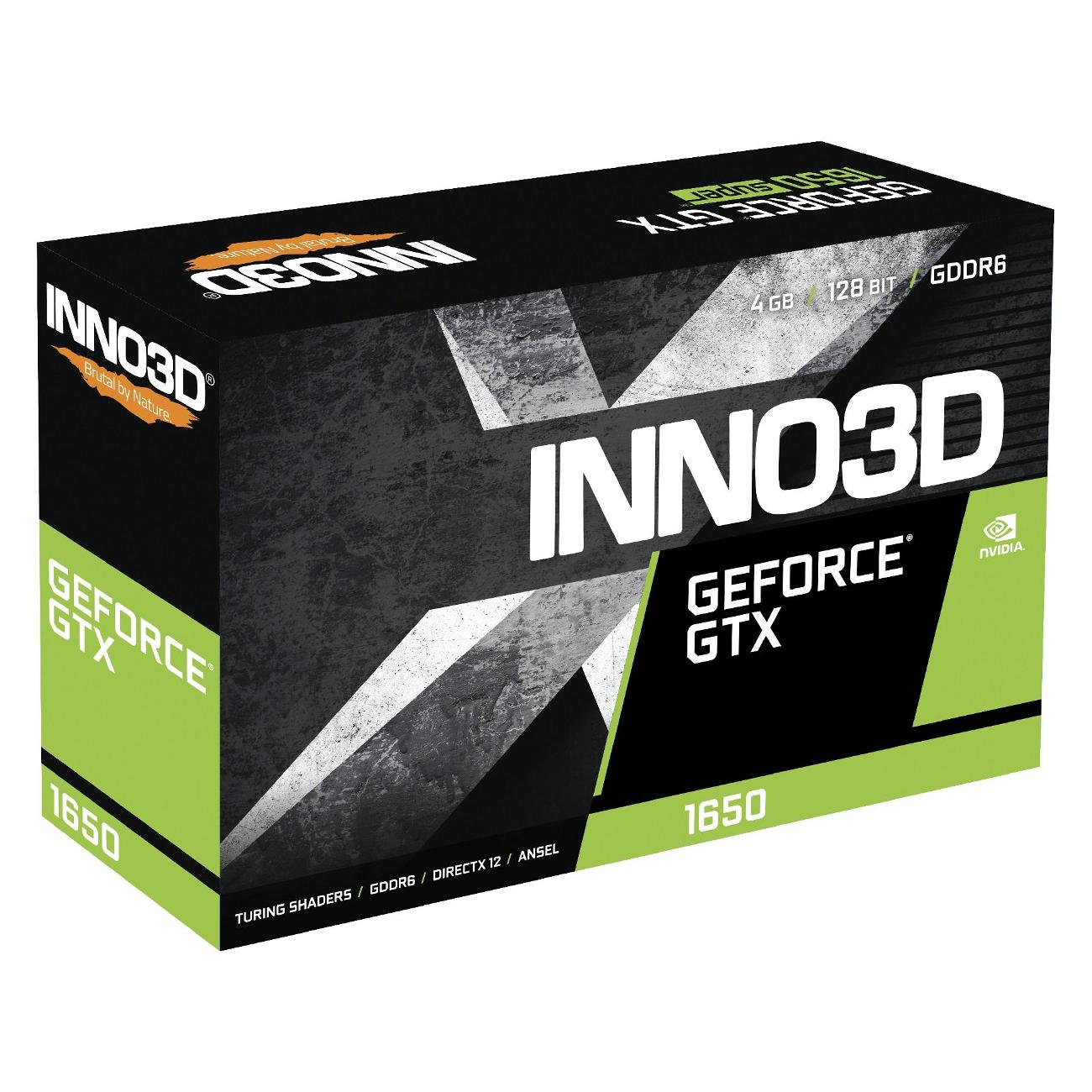 Видеокарта INNO3D GTX 1650 Twin X2 OC V3 (N16502-04D6X-171330N)