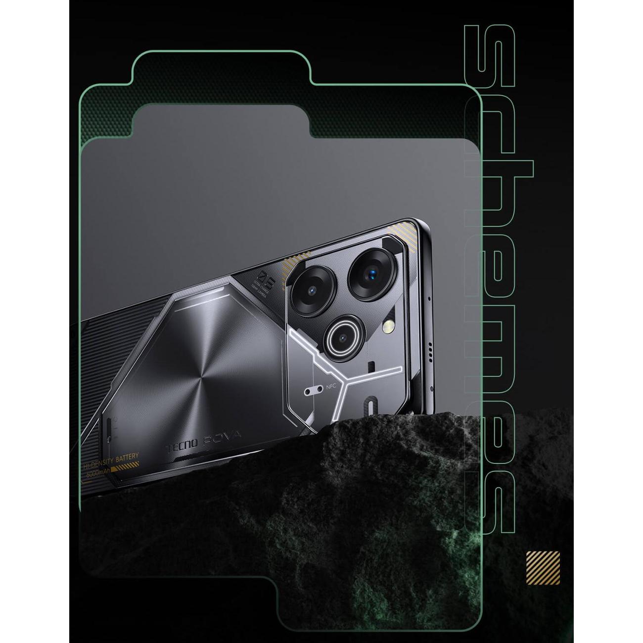 Смартфон Tecno Pova 6 Pro 5G 12/256GB Meteorite Gray