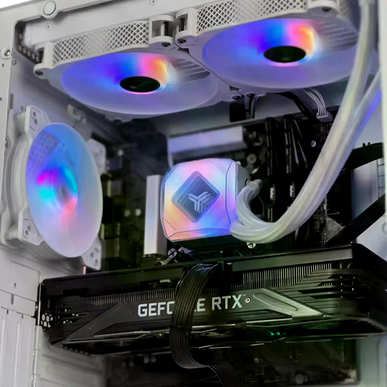 Системный блок игровой Robotcomp ZERO 2.0 V2 белый