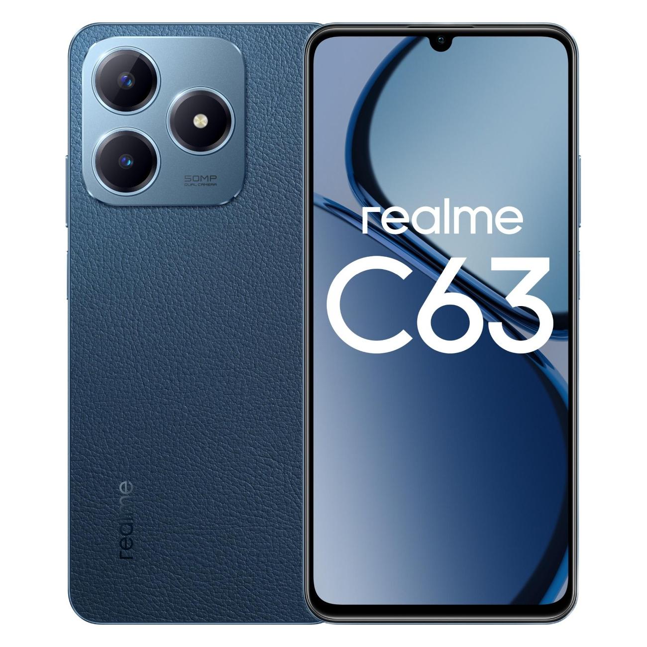 Смартфон realme C63 8/256GB синий