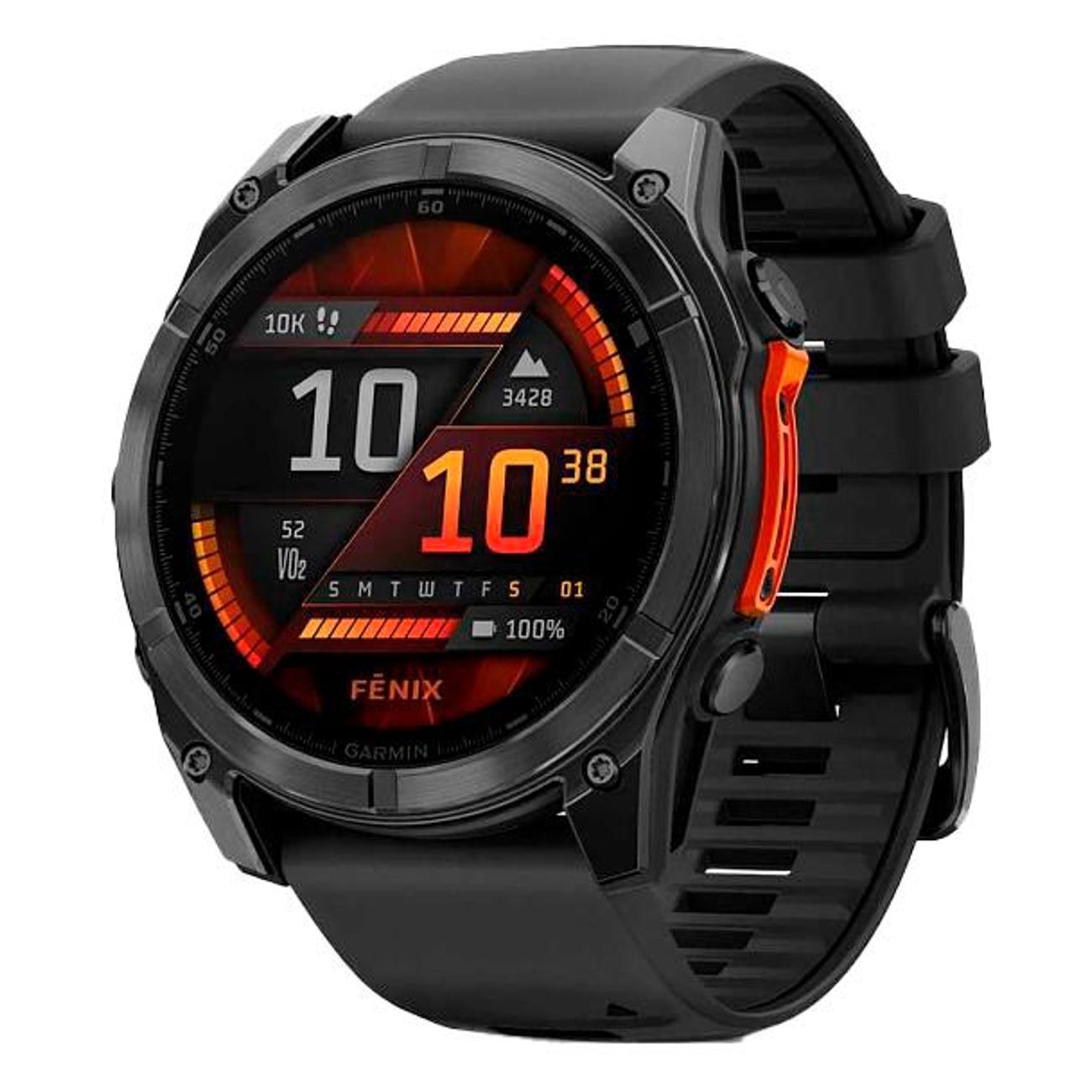 Смарт-часы Garmin Fenix 8 AMOLED 52mm Black