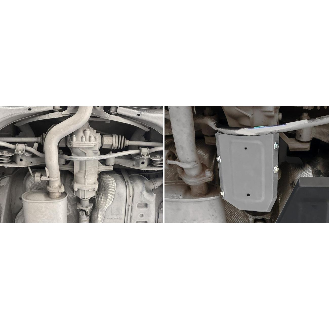 Защита редуктора Rival для Exeed TXL РКПП 4WD 2020-2024 (333.0955.1)