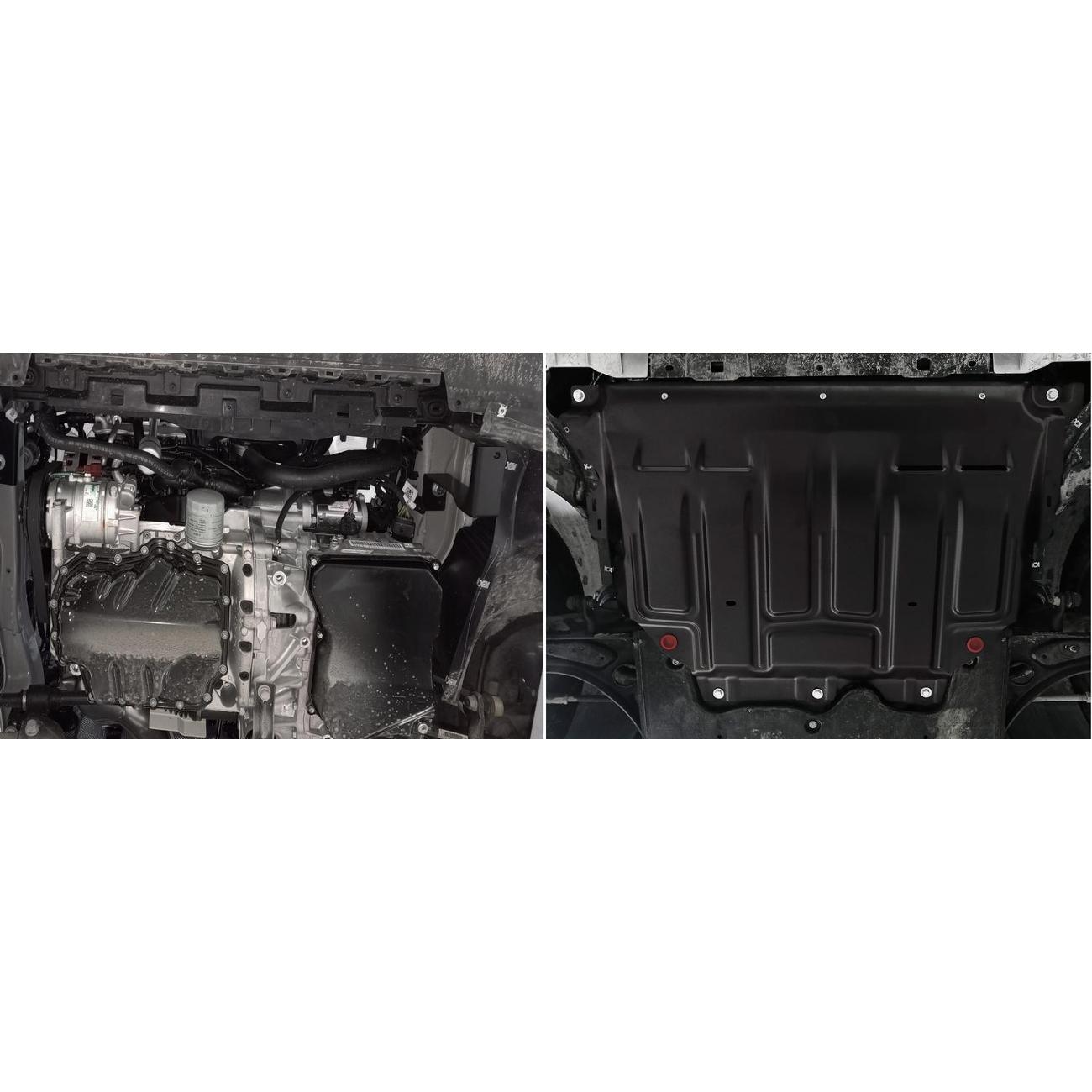 Защита картера АвтоБроня для Jetta VS7 2023-н.в. (111.05869.1)