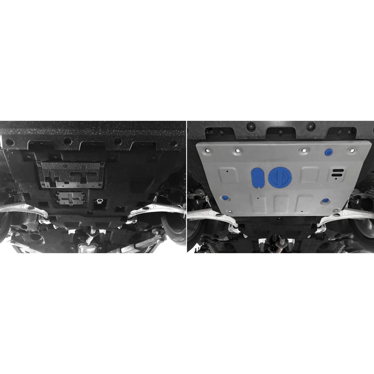 Защита картера Rival для Hongqi HS3 2024-н.в., рынок РФ (333.8020.1)