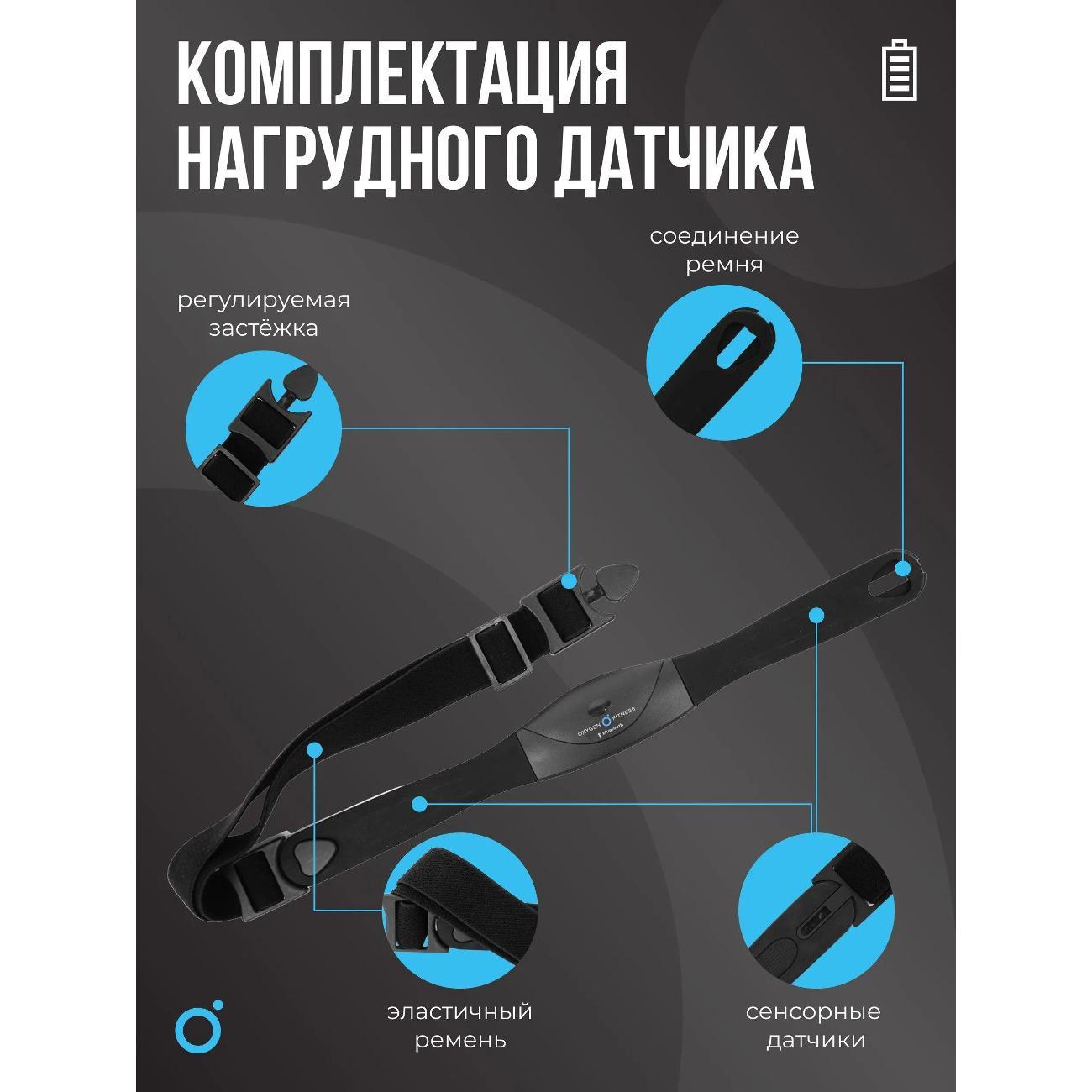 Кардиопояс Oxygen Fitness SENSE PRO (bluetooth)
